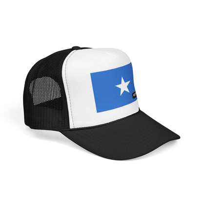 Somalia Flag Foam Trucker Hat | Somali Heritage Snapback Cap | Rep Ya Flag