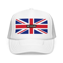 United Kingdom UK Foam Trucker Hat | Rep Ya Flag design