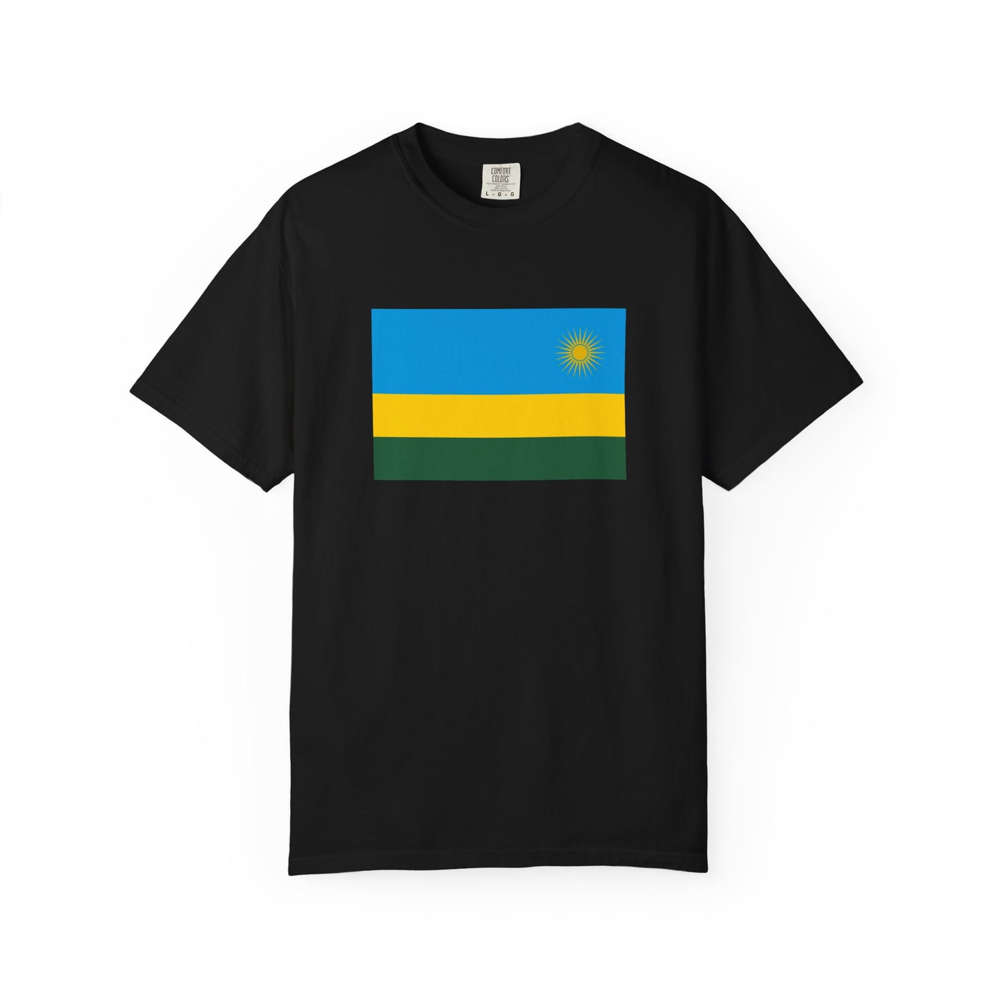 Rwanda Flag T Shirt | Rwandan Heritage Shirt S–4XL | Rep Ya Flag