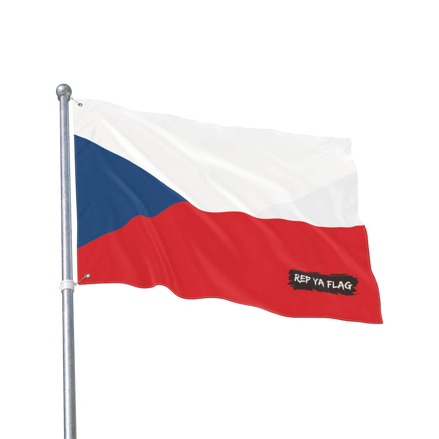 Czech Republic (Czechia) Flag Garden Banner | Double Sided Outdoor Flag | Rep Ya Flag