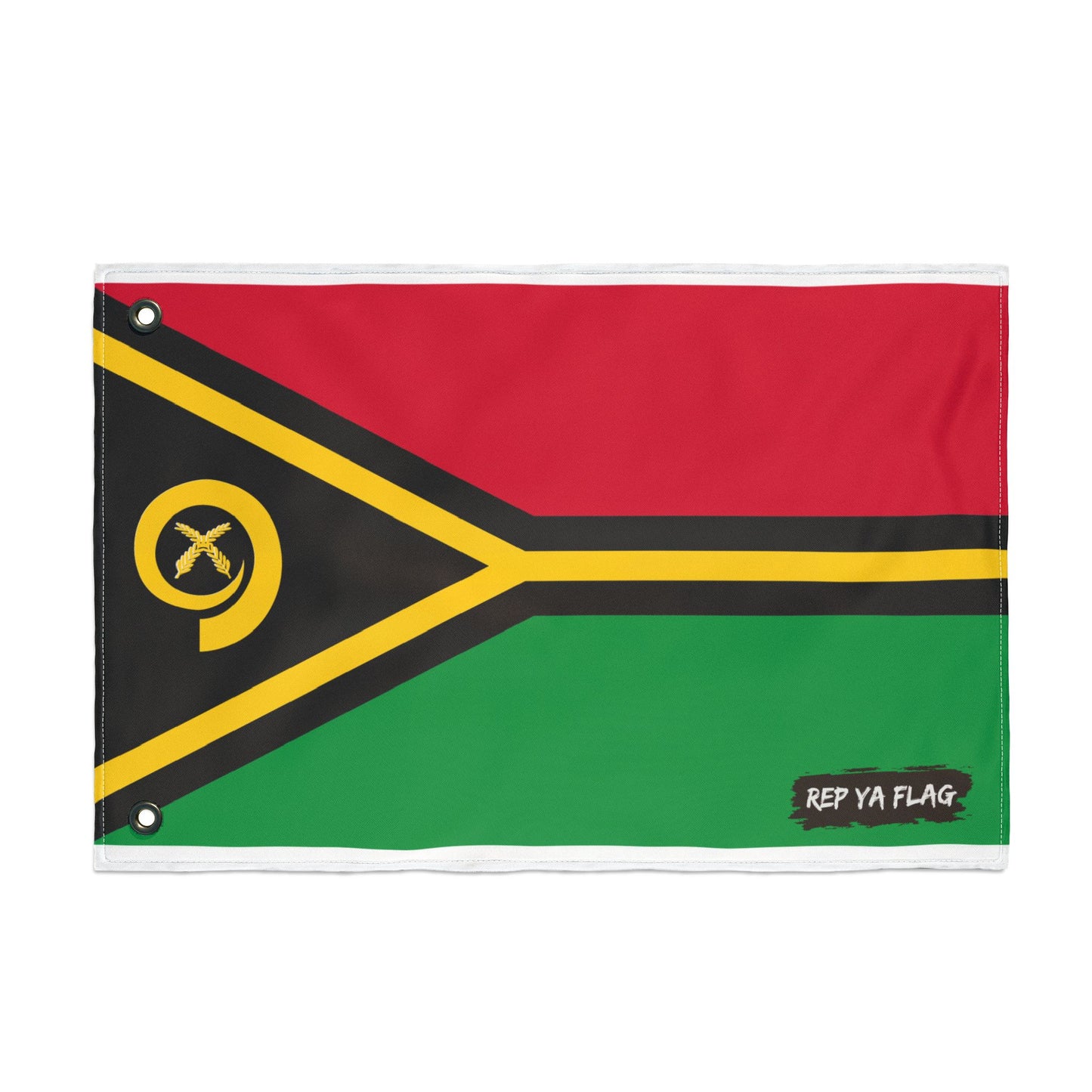 Vanuatu Flag Double Sided Flag, Outdoor Garden Banner | Country Flag