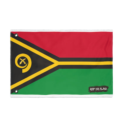 Vanuatu Flag Double Sided Flag, Outdoor Garden Banner | Country Flag