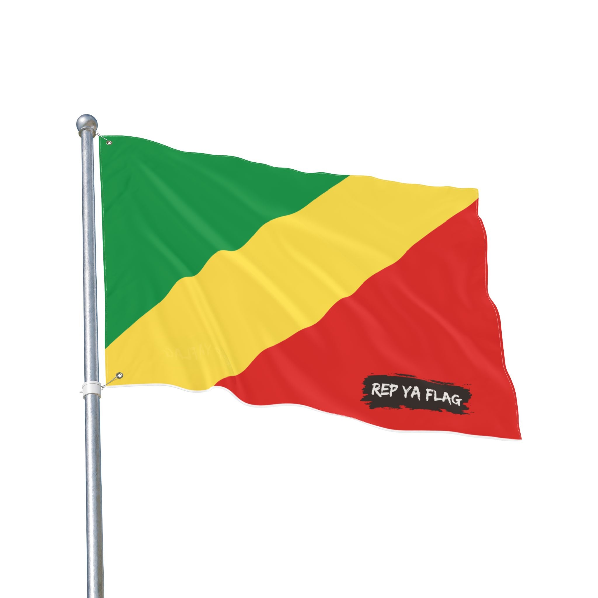 Republic of the Congo Flag Garden Banner | Double Sided Outdoor Flag | Rep Ya Flag