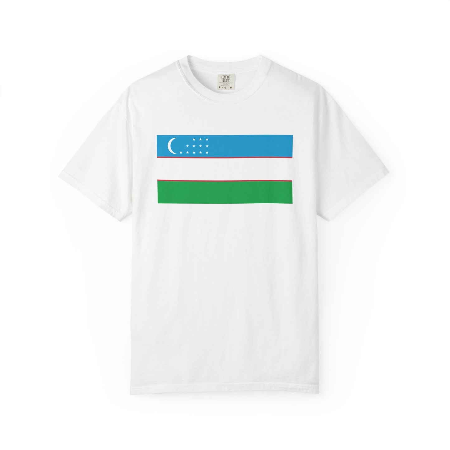 Uzbekistan Flag Tee | Uzbekistan Tshirt | Uzbekistan Pride Shirt | Rep Ya Flag | Heritage Gift | Unisex S-4XL