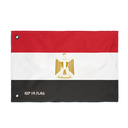 Egypt Flag Garden Banner | Double Sided Outdoor Flag | Rep Ya Flag