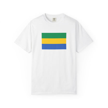 Gabon Flag T Shirt | Gabonese Heritage Shirt S–4XL | Rep Ya Flag