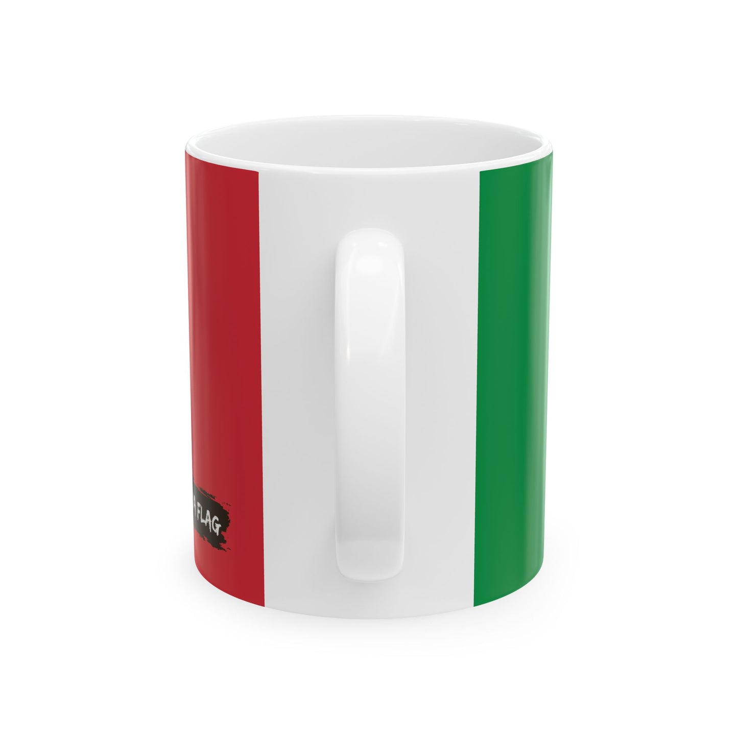 Italy Flag Coffee Tea Mug 11oz 15oz | Rep Ya Flag Ceramic Mug