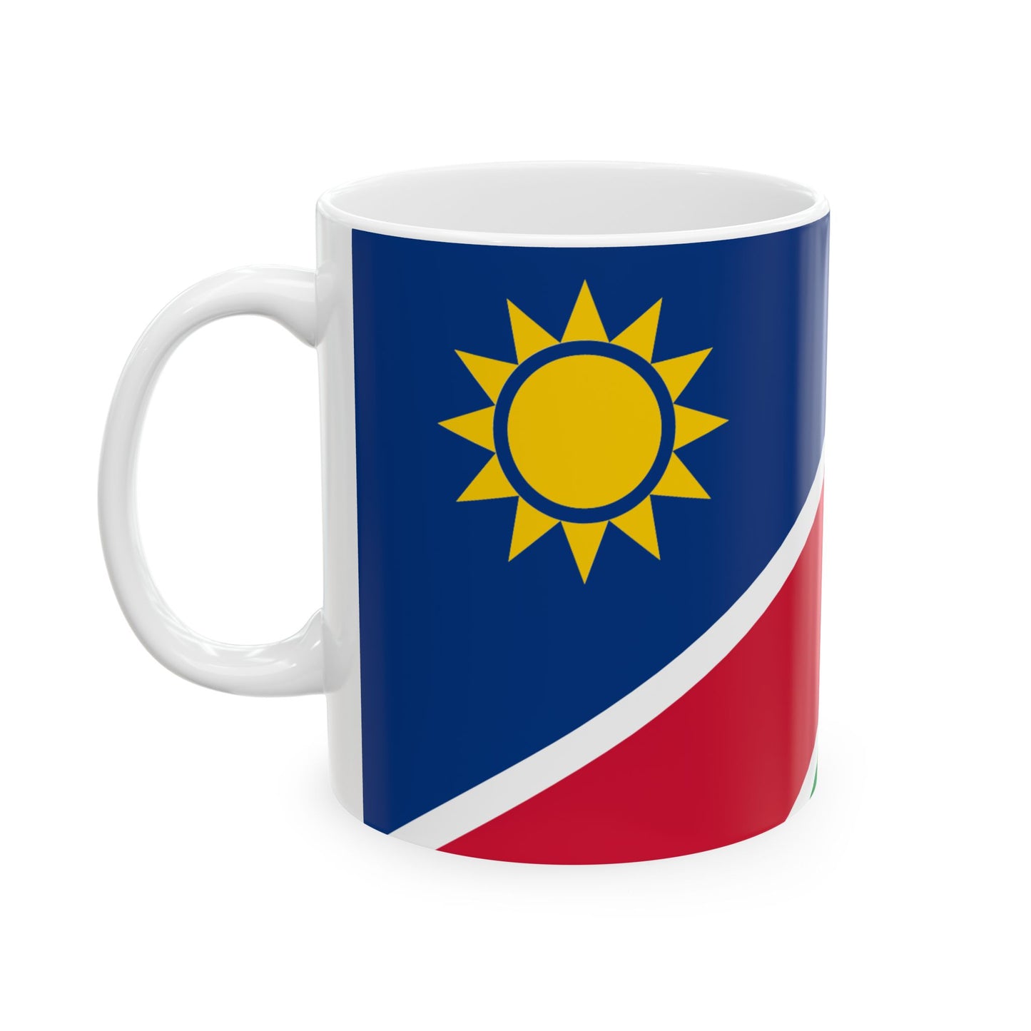 Namibia Flag Coffee Tea Mug 11oz 15oz | Rep Ya Flag Ceramic Mug