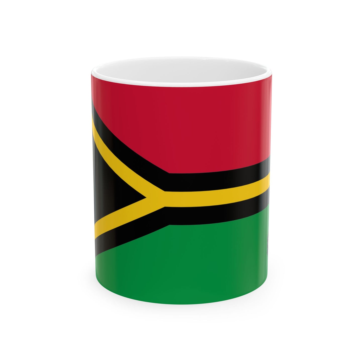 Vanuatu Flag Coffee Tea Mug 11oz 15oz | Rep Ya Flag Ceramic Mug
