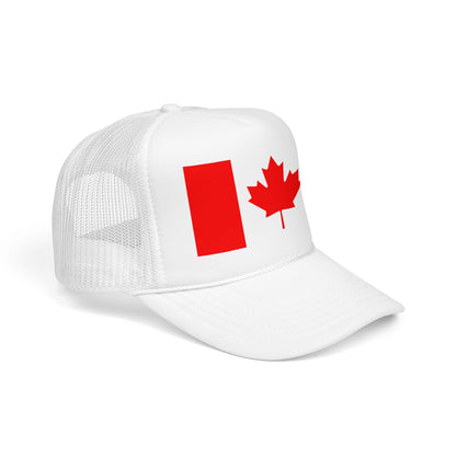 Canada Flag Foam Trucker Hat | Canadian Pride Snapback Cap | Rep Ya Flag