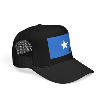 Somalia Flag Foam Trucker Hat | Somali Heritage Snapback Cap | Rep Ya Flag