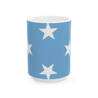 Micronesia Flag Coffee Tea Mug 11oz 15oz | Rep Ya Flag Ceramic Mug