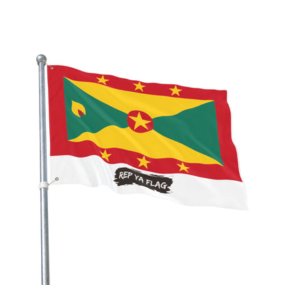 Grenada Flag Garden Banner | Double Sided Outdoor Flag | Rep Ya Flag