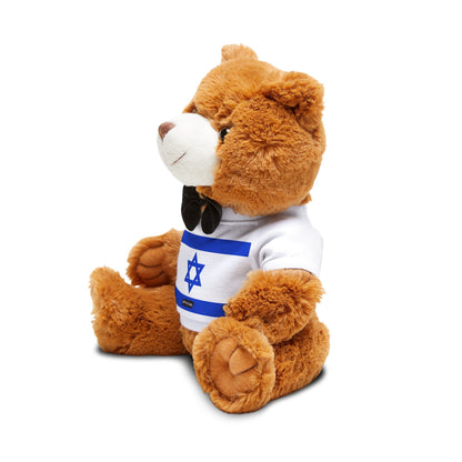 Israel Flag Teddy Bear | Israeli Heritage Plush Gift | Rep Ya Flag