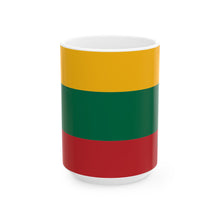 Lithuania Flag Coffee Tea Mug 11oz 15oz | Rep Ya Flag Ceramic Mug