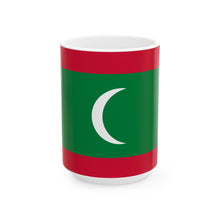 Maldives Flag Coffee Tea Mug 11oz 15oz | Rep Ya Flag Ceramic Mug