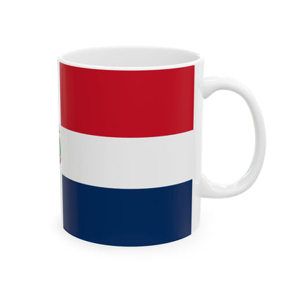 Dominican Republic Flag Coffee Tea Mug 11oz 15oz | Rep Ya Flag Ceramic Mug