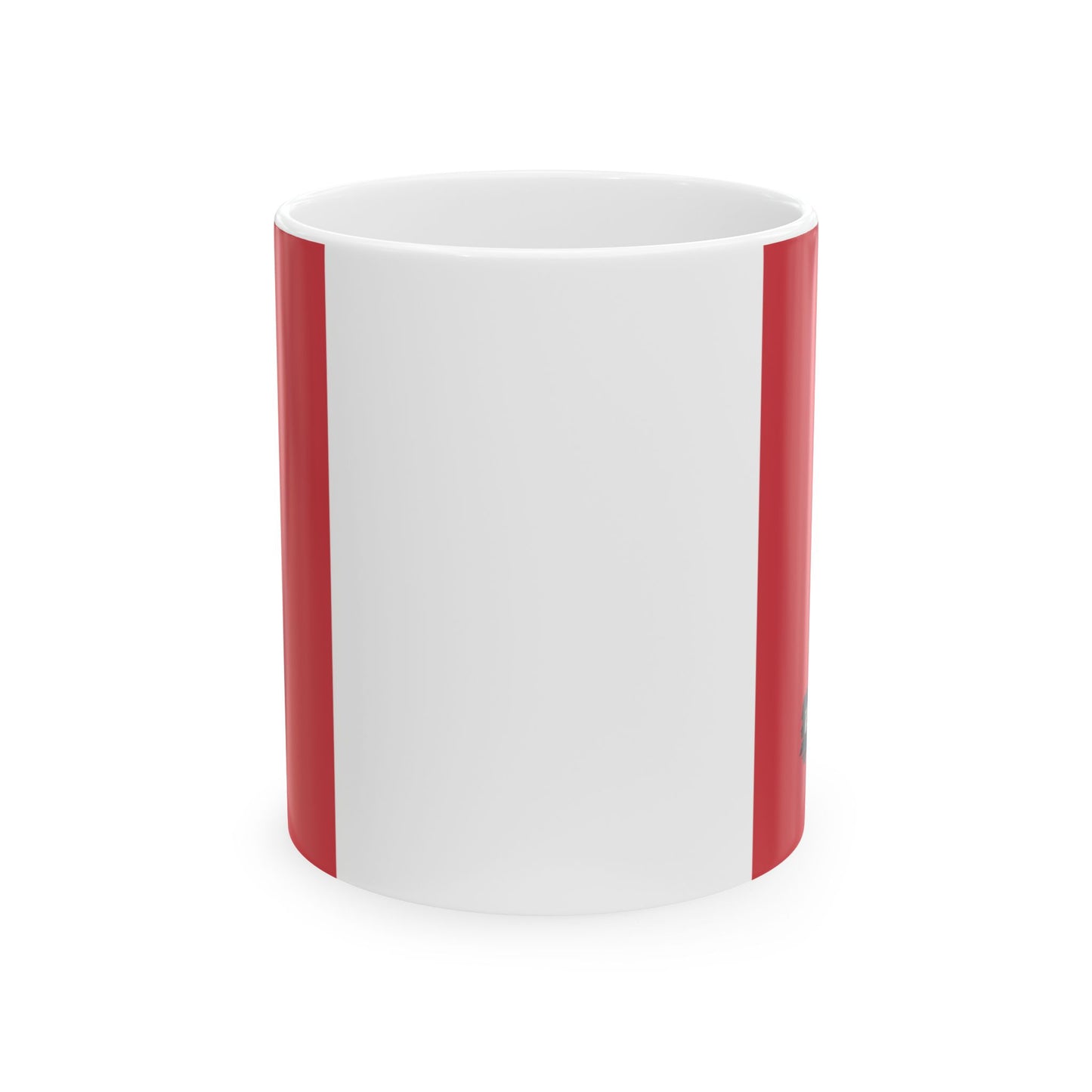 Peru Flag Coffee Tea Mug 11oz 15oz | Rep Ya Flag Ceramic Mug
