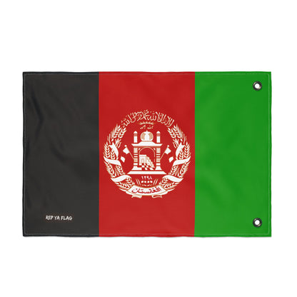 Afghanistan Flag Garden Banner | Double Sided Outdoor Flag | Rep Ya Flag