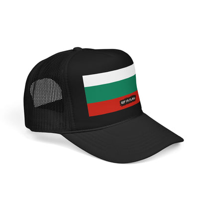 Bulgaria Flag Foam Trucker Hat | Bulgarian Pride Snapback Cap | Rep Ya Flag