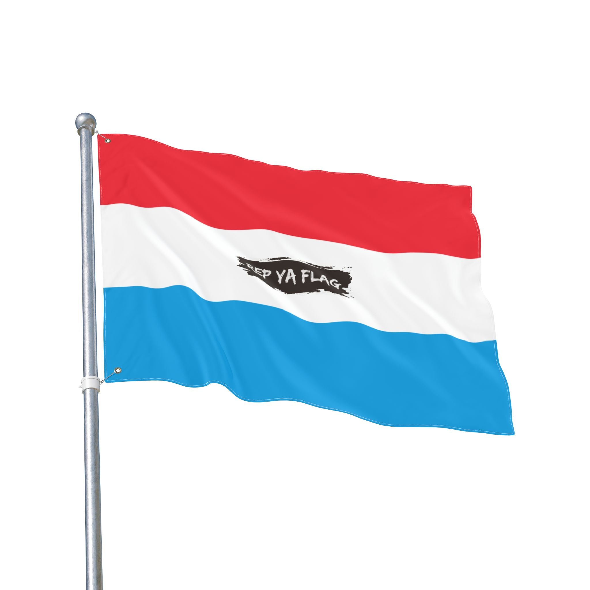 Luxembourg Flag Garden Banner | Double Sided Outdoor Flag | Rep Ya Flag