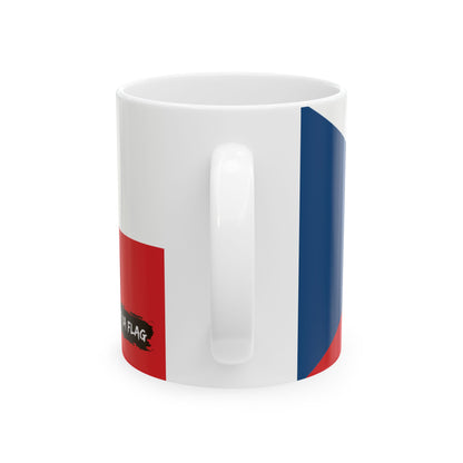 Czech Republic (Czechia) Flag Coffee Tea Mug 11oz 15oz | Rep Ya Flag Ceramic Mug