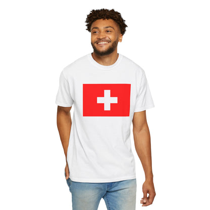Switzerland Flag T Shirt | Swiss Heritage Shirt S–4XL | Rep Ya Flag