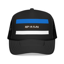 Estonia Flag Foam Trucker Hat | Estonian Pride Snapback Cap | Rep Ya Flag