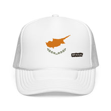Cyprus Flag Foam Trucker Hat | Cypriot Pride Snapback Cap | Rep Ya Flag