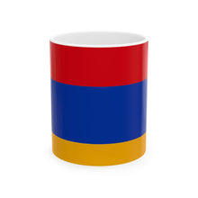 Armenia Flag Coffee Mug | Armenian Pride Ceramic Tea Mug 11oz & 15oz | Rep Ya Flag