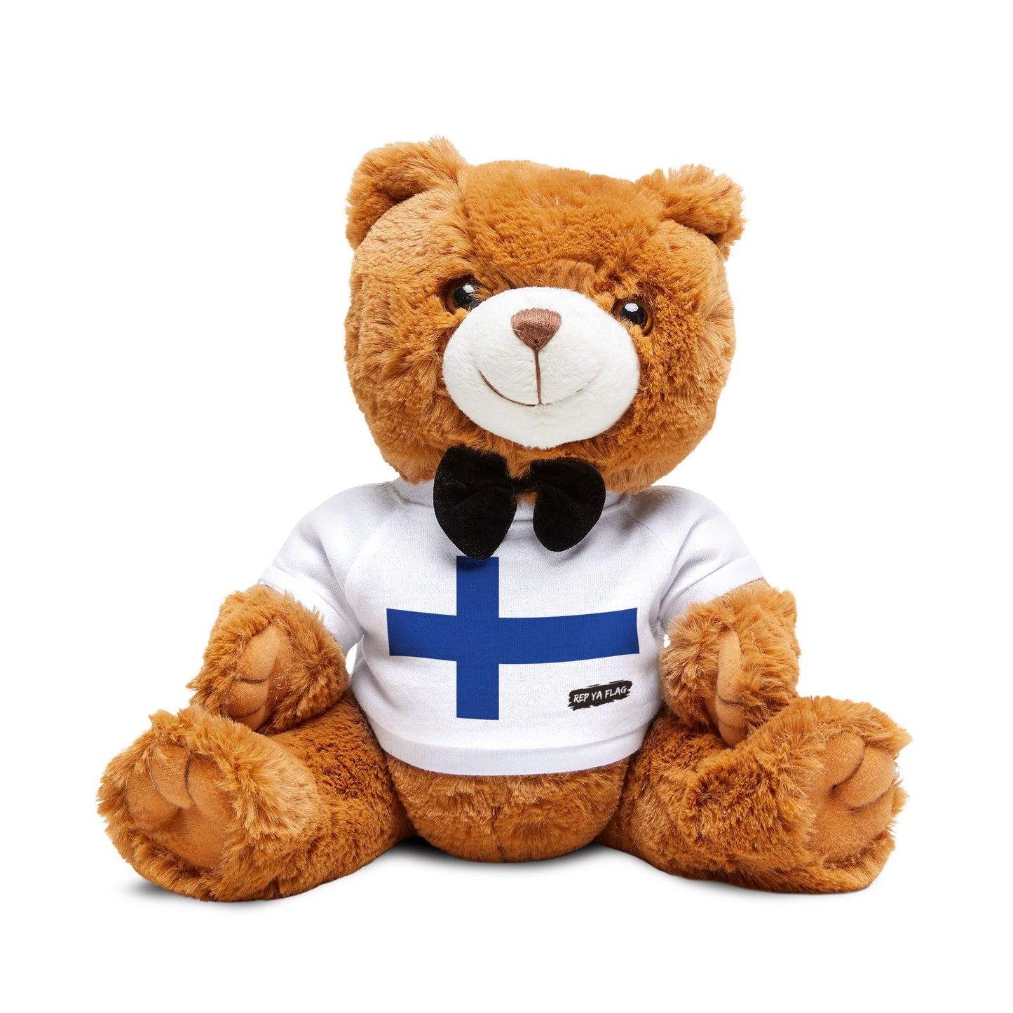 Finland Flag Teddy Bear | Finnish Heritage Plush Gift | Rep Ya Flag