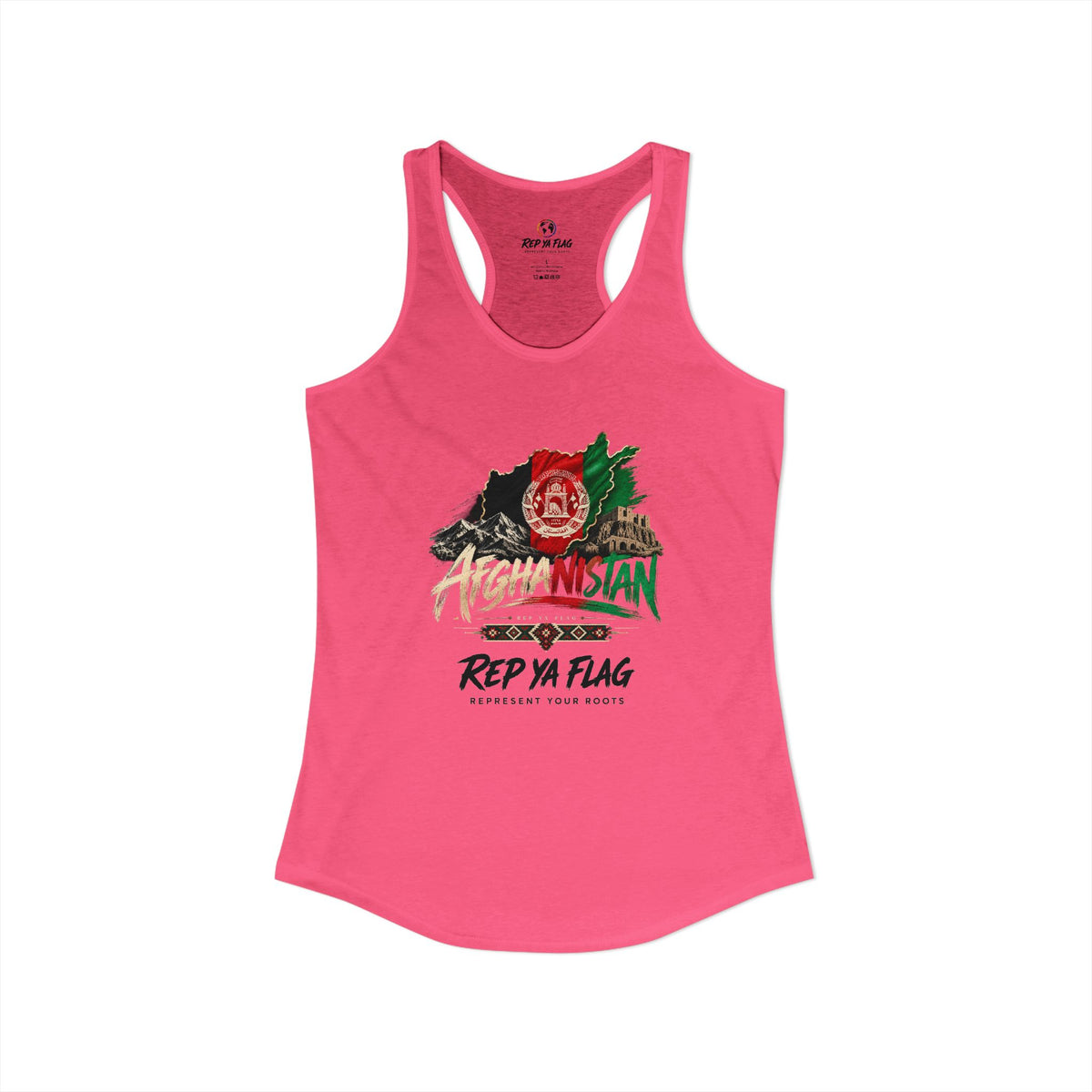 Afghanistan Women’s Racerback Tank – Lightweight Pride