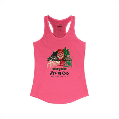 Afghanistan Women’s Racerback Tank – Lightweight Pride