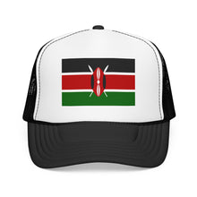 Kenya Flag Foam Trucker Hat | Kenyan Pride Snapback Cap | Rep Ya Flag