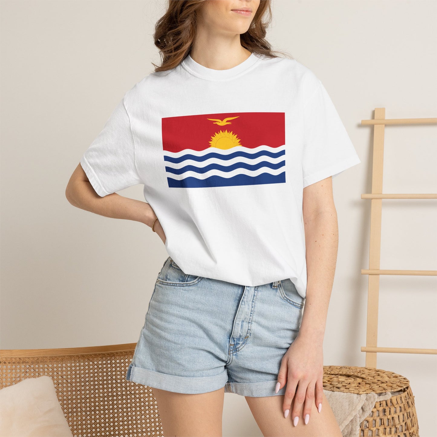 Kiribati Flag T Shirt | Kiribati Heritage Shirt S–4XL | Rep Ya Flag