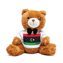Libya Flag Teddy Bear | Libyan Heritage Plush Gift | Rep Ya Flag