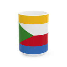 Comoros Flag Coffee Tea Mug 11oz 15oz | Comorian Heritage Mug | Rep Ya Flag