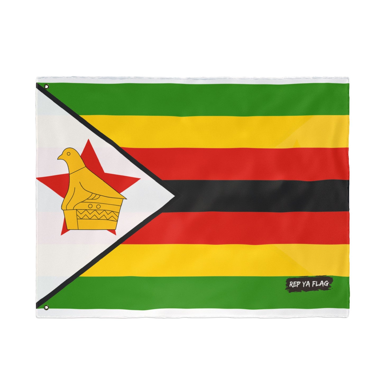 Zimbabwe Flag Double Sided Flag, Outdoor Garden Banner | Country Flag
