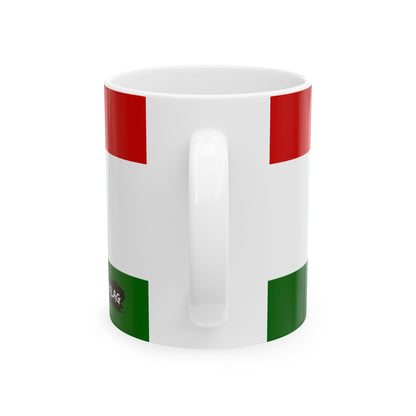 Tajikistan Flag Coffee Tea Mug 11oz 15oz | Rep Ya Flag Ceramic Mug