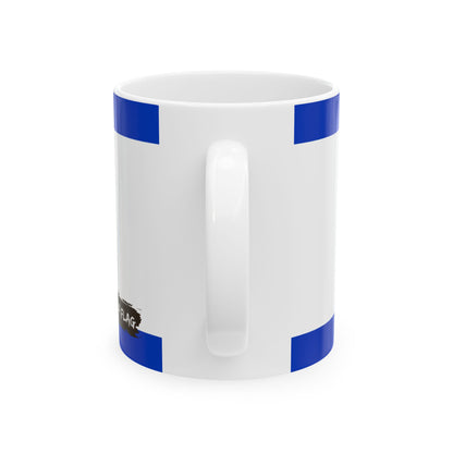 Israel Flag Coffee Tea Mug 11oz 15oz | Rep Ya Flag Ceramic Mug