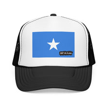Somalia Flag Foam Trucker Hat | Somali Heritage Snapback Cap | Rep Ya Flag