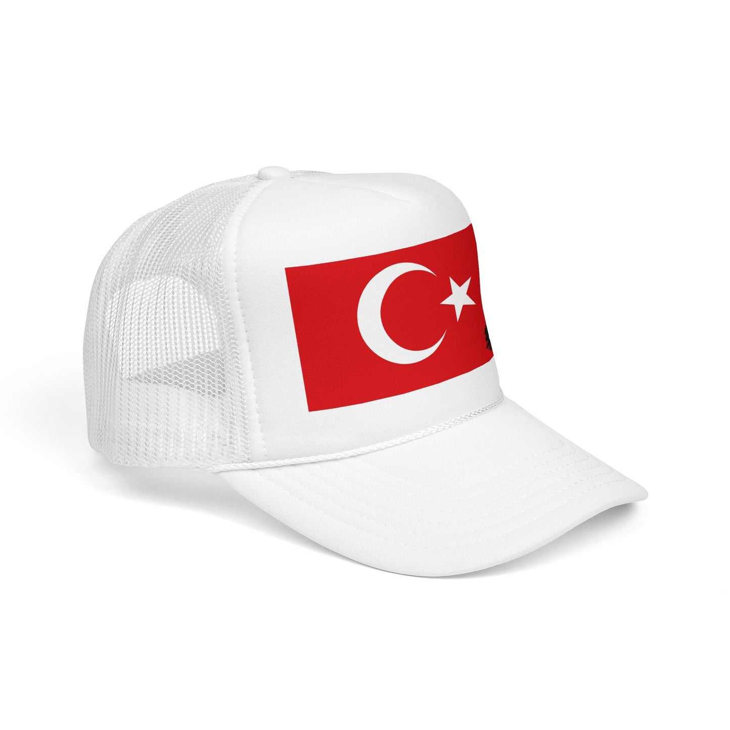 Turkey Flag Foam Trucker Hat | Rep Ya Flag design
