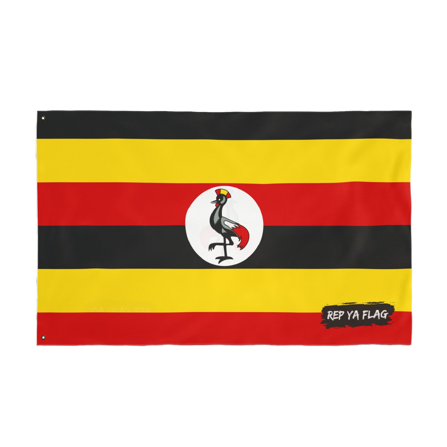 Uganda Flag Double Sided Flag, Outdoor Garden Banner | Country Flag