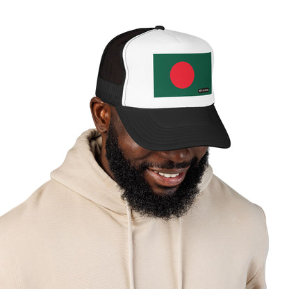 Bangladesh Flag Foam Trucker Hat | Bangladeshi Pride Snapback Cap | Rep Ya Flag