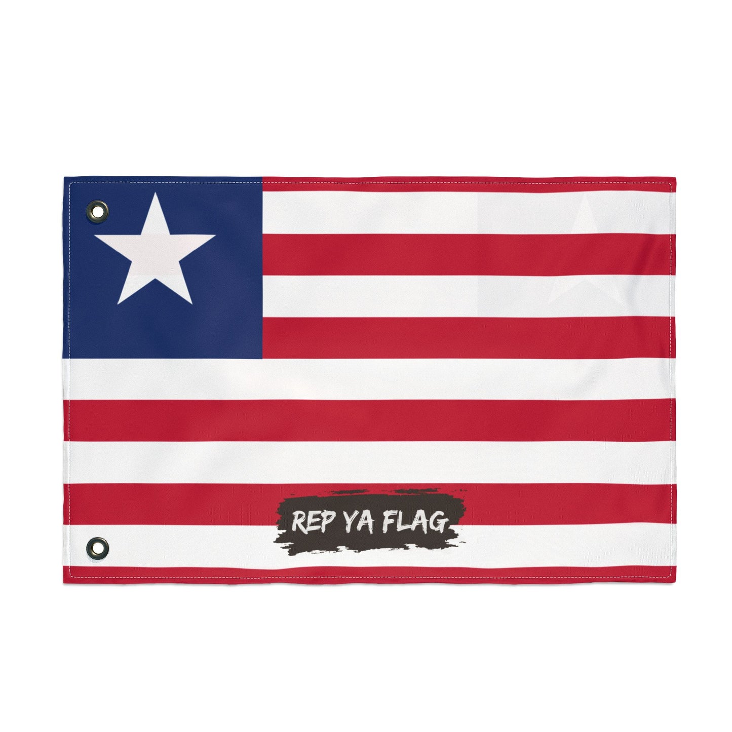 Liberia Flag Garden Banner | Double Sided Outdoor Flag | Rep Ya Flag