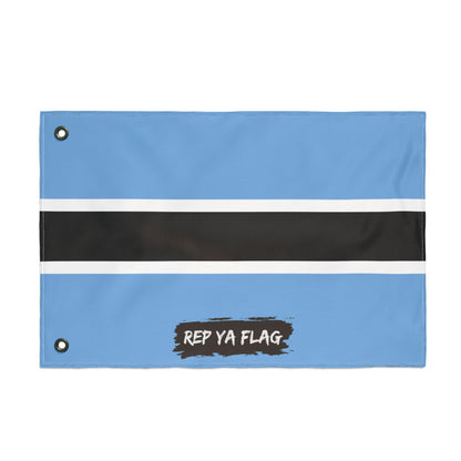 Botswana Flag Garden Banner | Double Sided Outdoor Flag | Rep Ya Flag