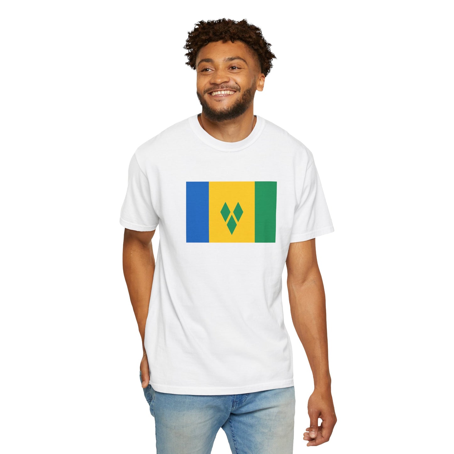 Saint Vincent and the Grenadines Flag T Shirt | Vincentian Heritage Shirt S–4XL | Rep Ya Flag