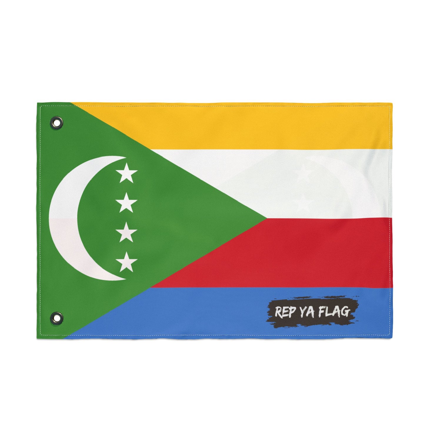 Comoros Flag Garden Banner | Double Sided Outdoor Flag | Rep Ya Flag