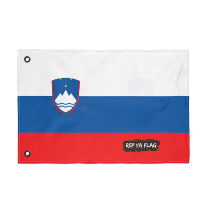 Slovenia Flag Garden Banner | Double-Sided Outdoor Flag | Rep Ya Flag