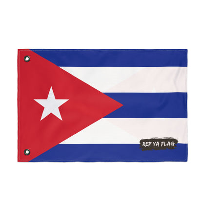 Cuba Flag Garden Banner | Double Sided Outdoor Flag | Rep Ya Flag